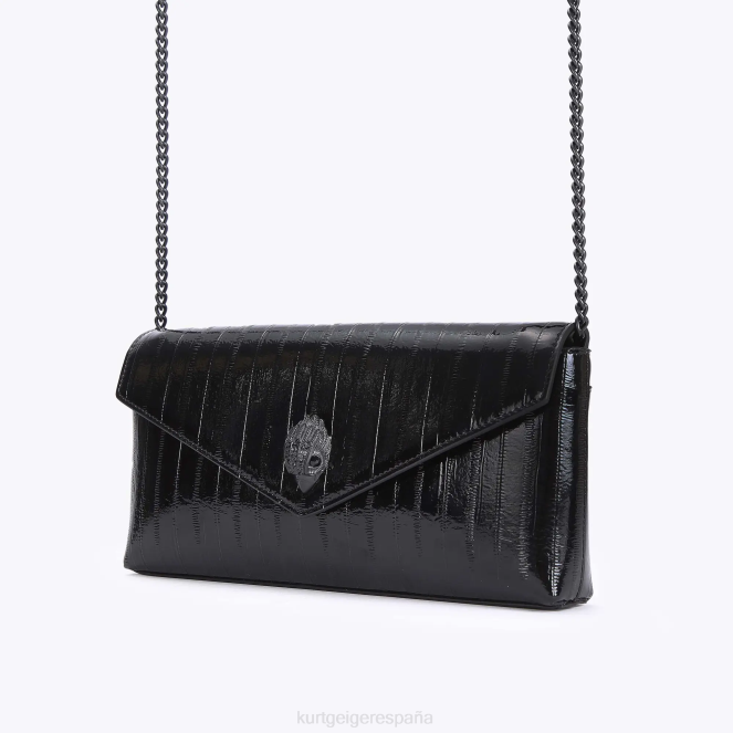 Kurt Geiger mujer Sobre de Shoreditch de Londres 2LPR131 | bolsas negro